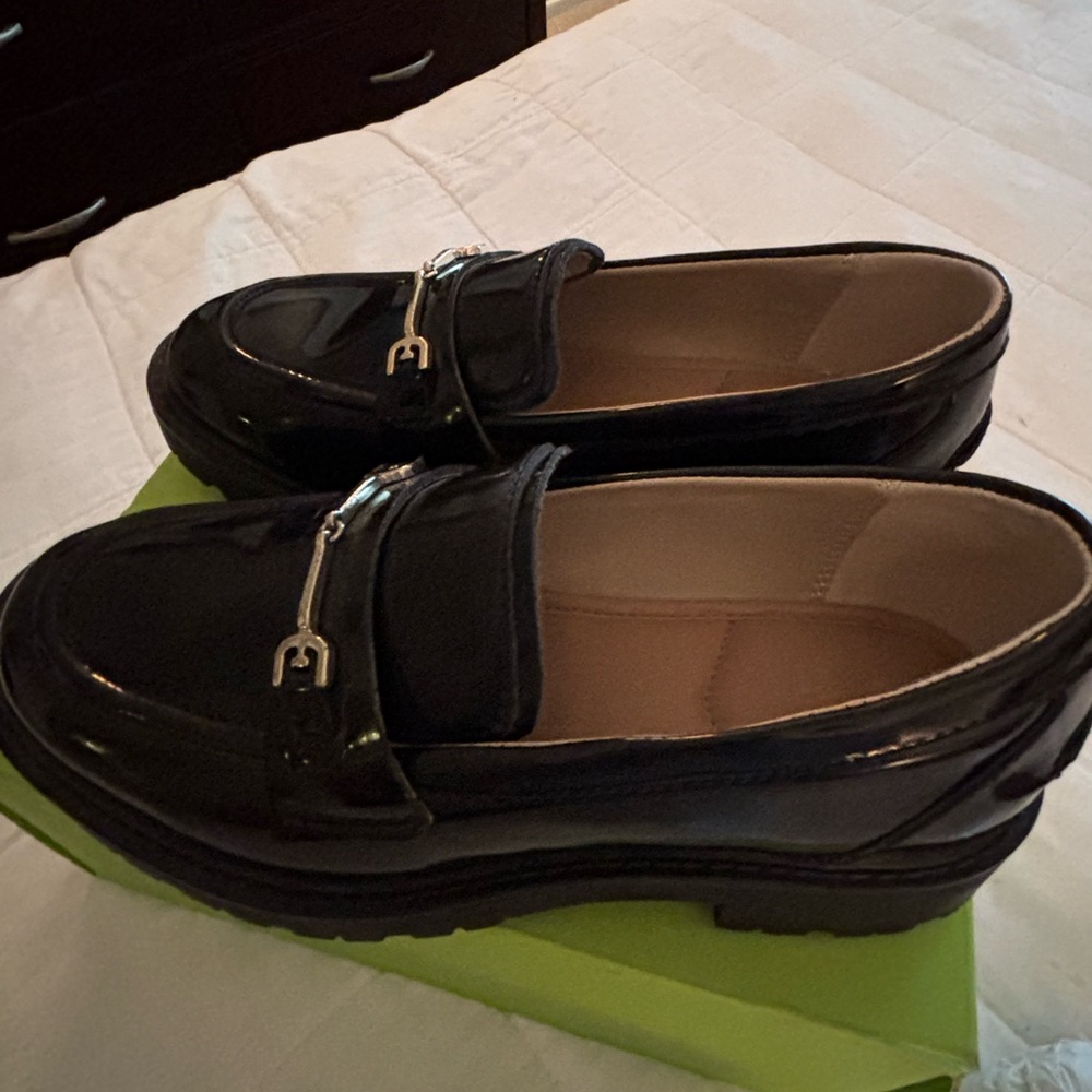 Sam Edelman Girls Size 4 Tully Mini Black Loafer